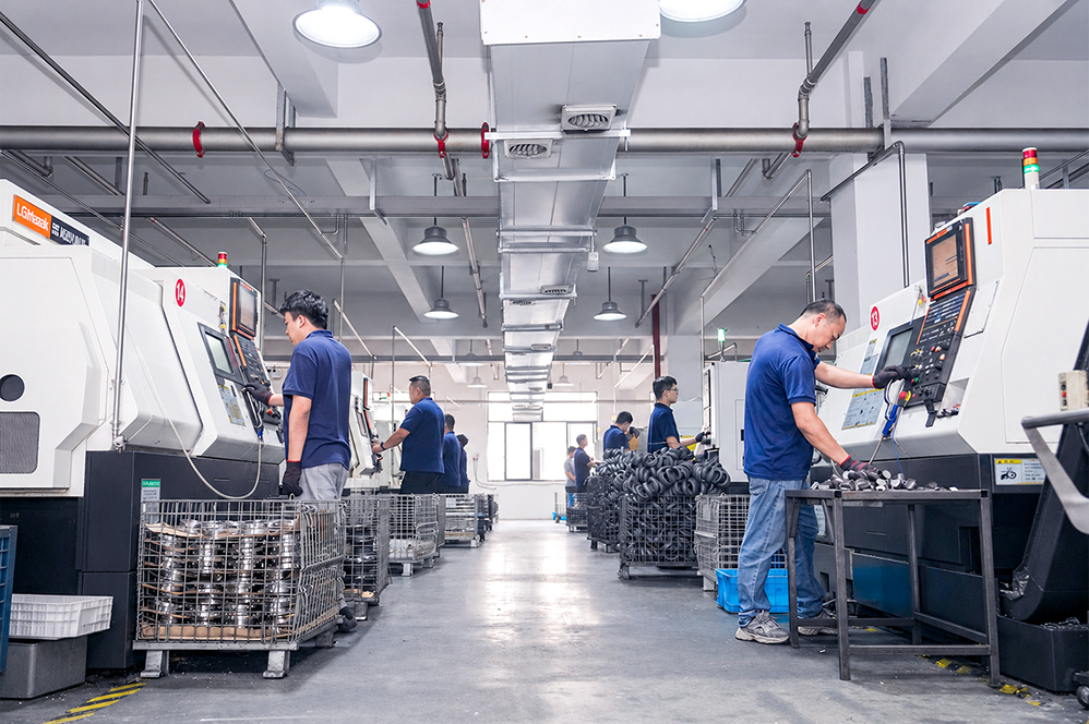 CNC machining facility