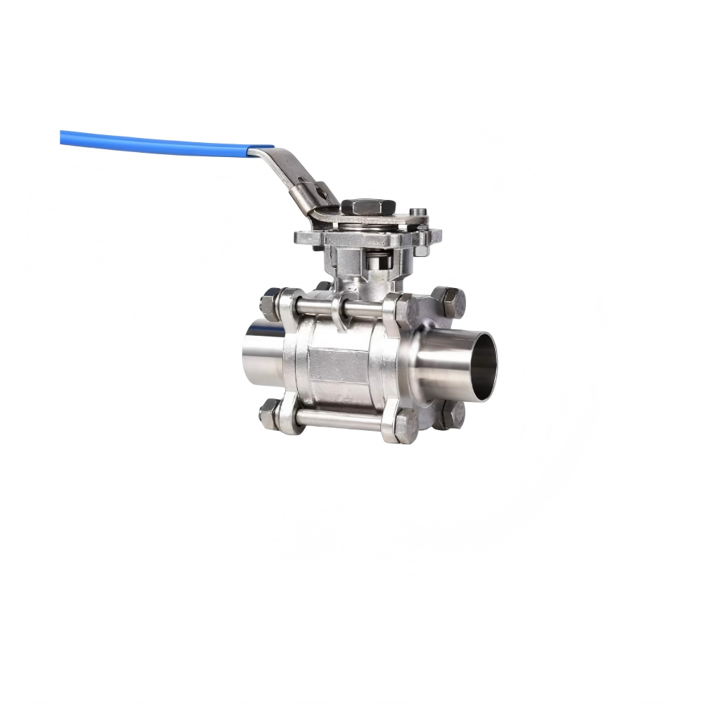 Encapsulated Sanitary Weld Ball Valve