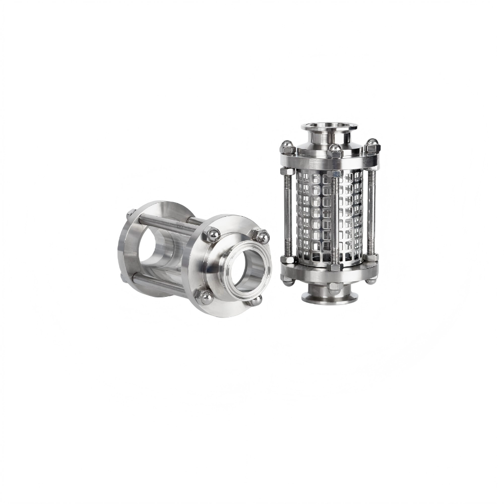Clamped Sight Glass