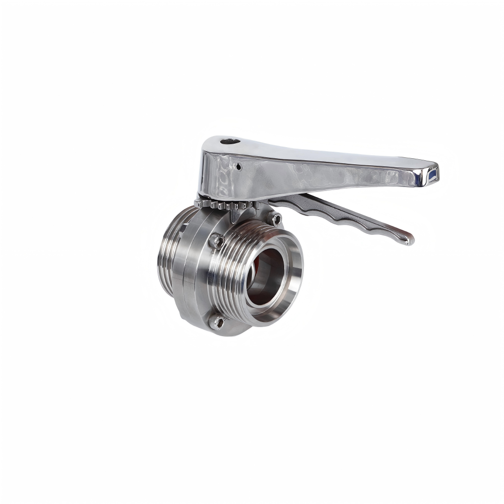 Sanitary Thread Butterfly Valve - Image 2