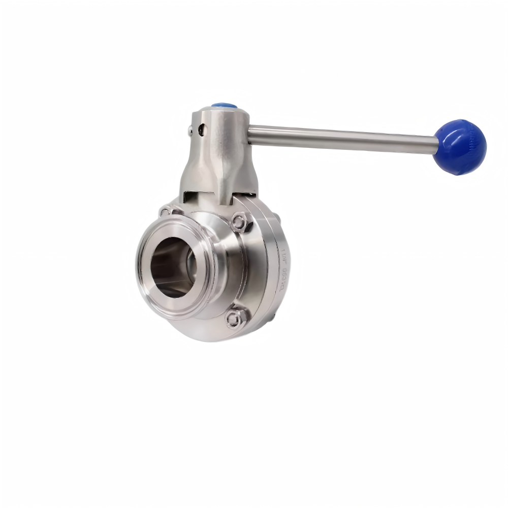 Sanitary Clamp Butterfly Valve - Image 2