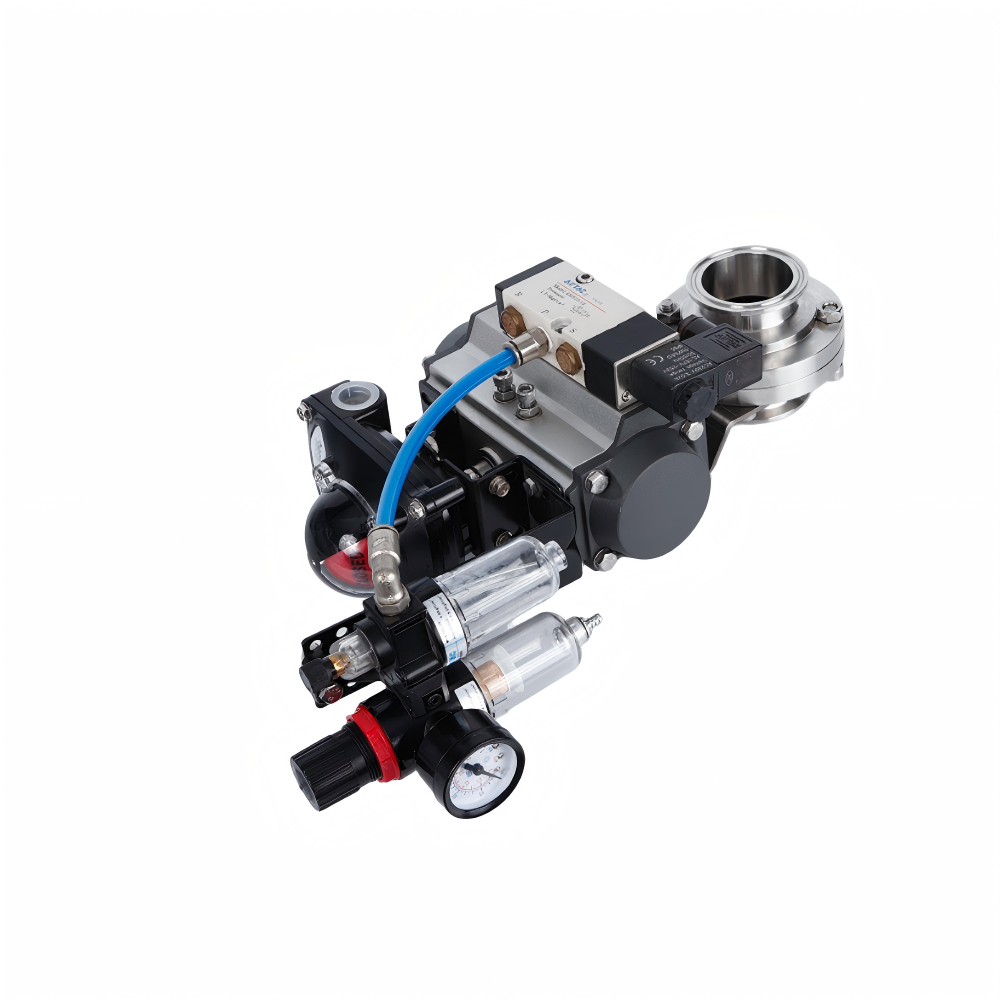Horizontal Pneumatic Butterfly Valve - Image 3