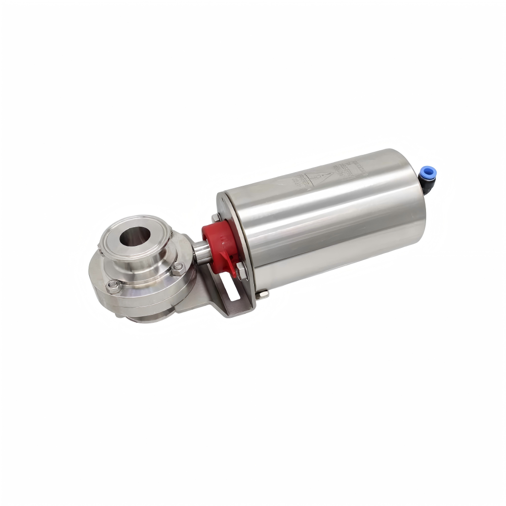 Sanitary Pneumatic Butterfly Valve - Image 2