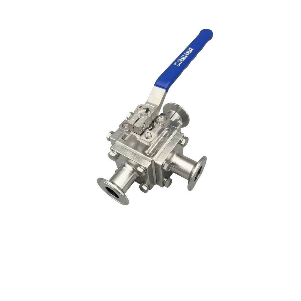Three-way Non-retention Ball Valve