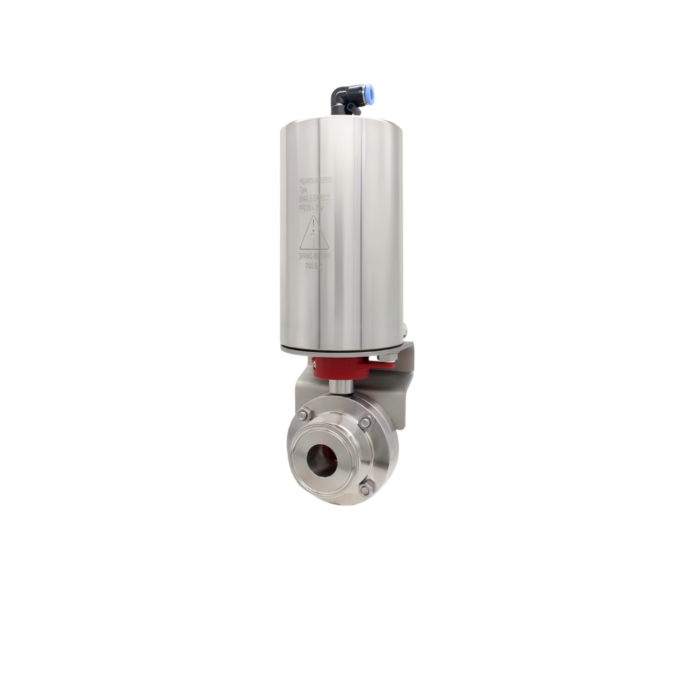 Sanitary Pneumatic Butterfly Valve