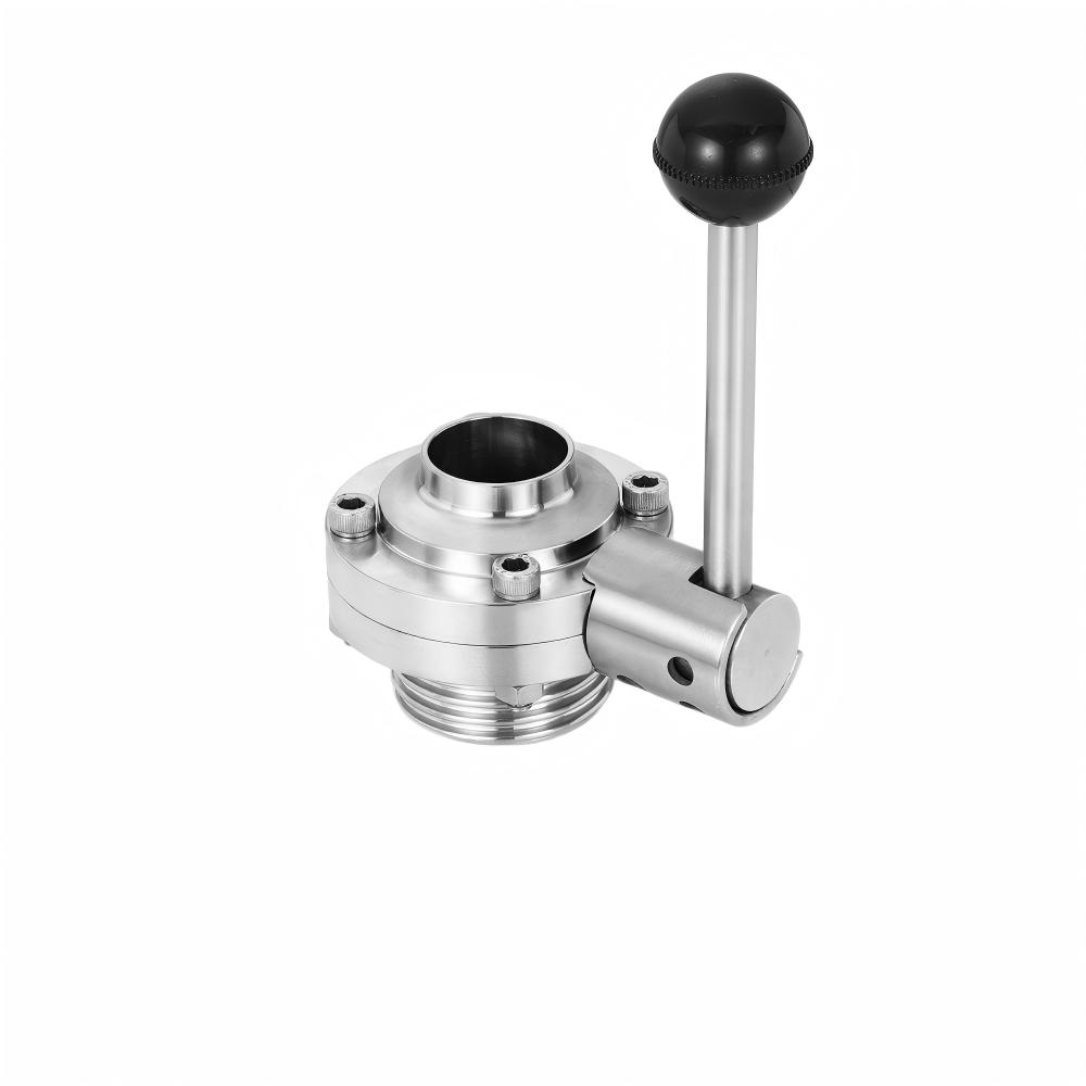 Sanitary Weld-thread Butterfly Valve