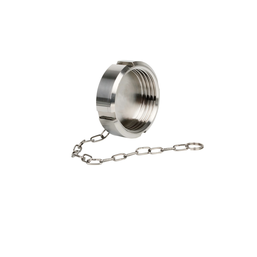 Round Blank Nut with Chain (DIN/SMS/IDF)