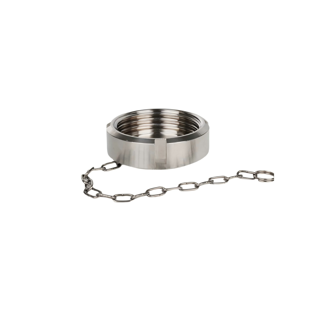 Round Blank Nut with Chain (DIN/SMS/IDF) - Image 2