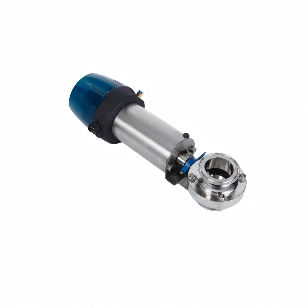 Sanitary Intelligent Pneumatic Butterfly Valve (with C-Top) - Image 2